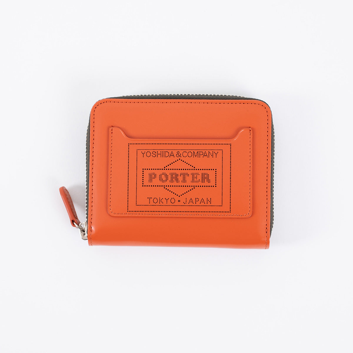 PO-PS-ZIP-WALLET-ORA - Porter-Yoshida & Co. - PS LEATHER ZIP