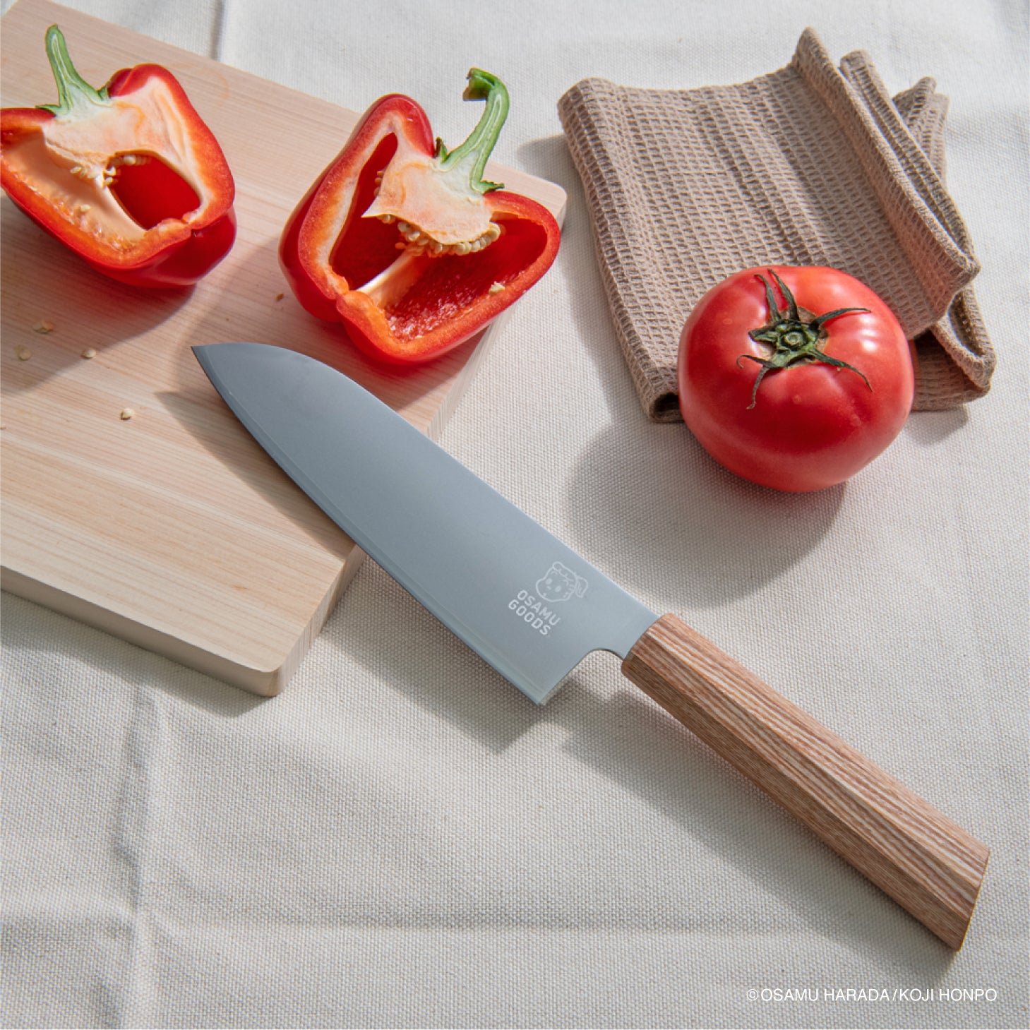 曜YO-U × OSAMU GOODS｜三徳包丁 – YAXELL｜株式会社ヤクセル