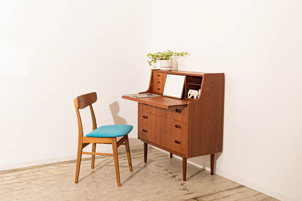 北欧家具 talo デンマーク製 ビンテージ ライティングビューロー