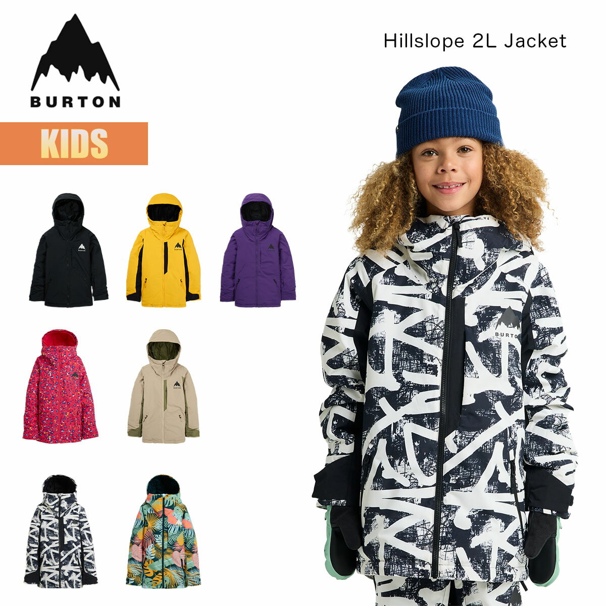 BURTON スノーボードウェア 上下セット 140 BURTON スキーウエア上下