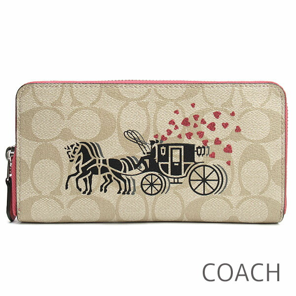 楽天市場】コーチ COACH 財布 レディース 長財布 シグネチャー 馬車柄