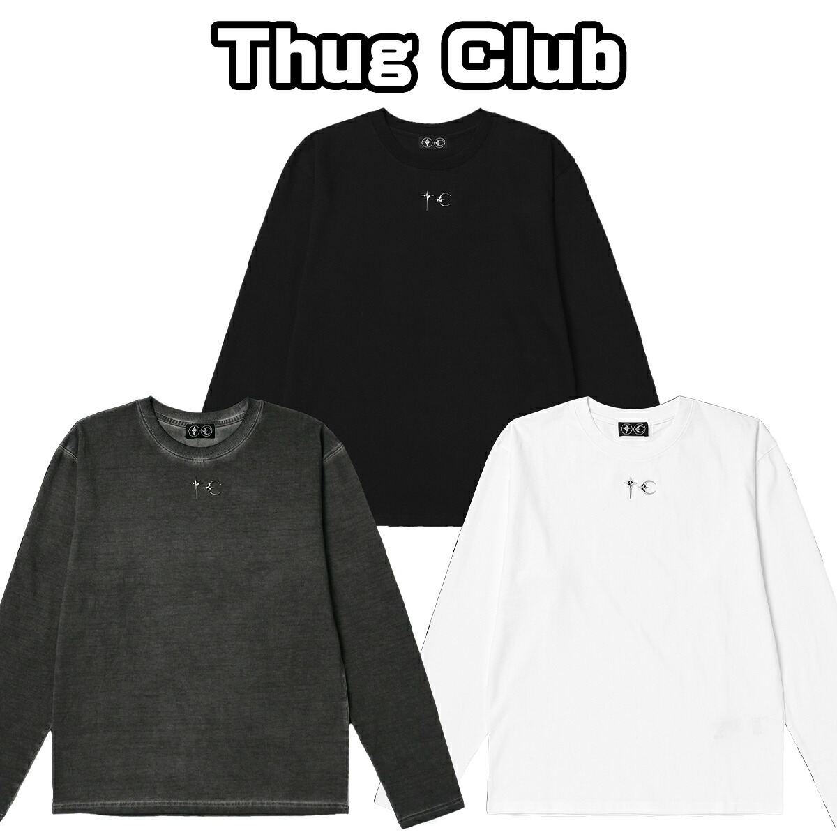 楽天市場】Thug Club サグクラブ ロングスリーブ Basic Sleeve