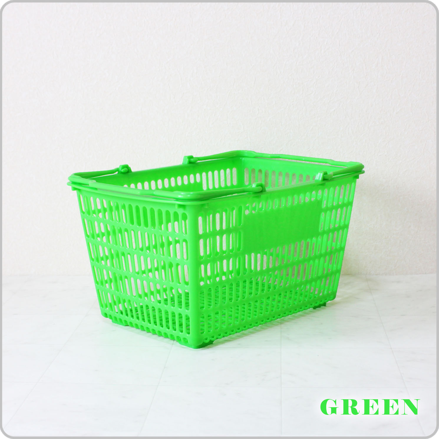 楽天市場】買い物かご SL-7【50個セット】容量18L コンビニのサイズの