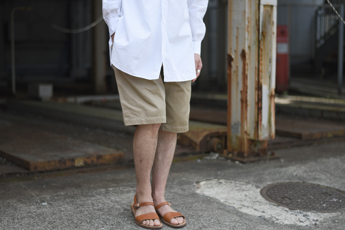 COMOLI-ベルテッドチノショートパンツ- | twelve blog