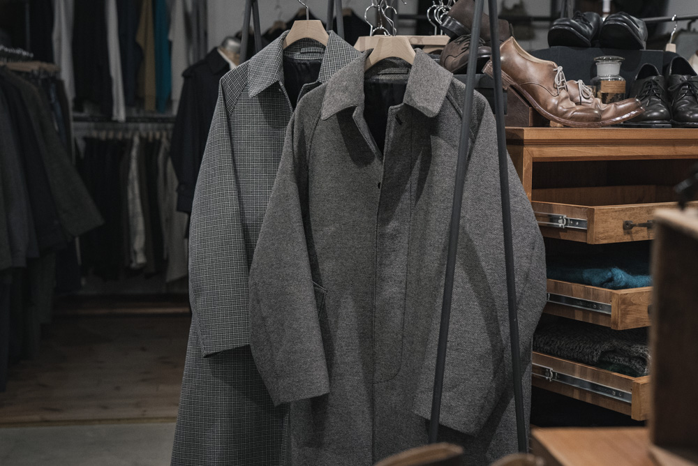 MAATEE&SONS -ハメ袖 Balmacaan- | twelve blog