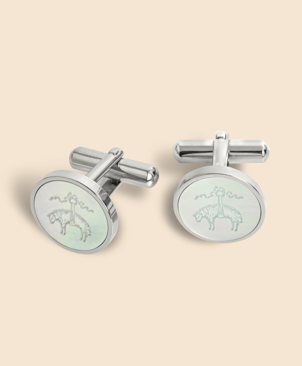 GFロゴ マザーオブパール カフリンクス | Brooks Brothers Japan