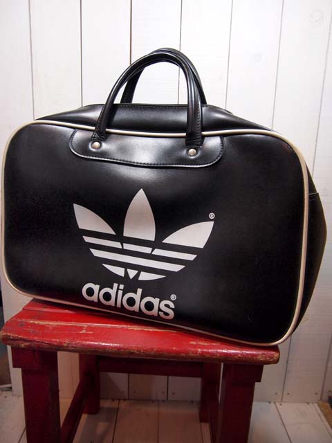 1970sイングランド製【adidas】ピーターブラックバッグ - 古着屋