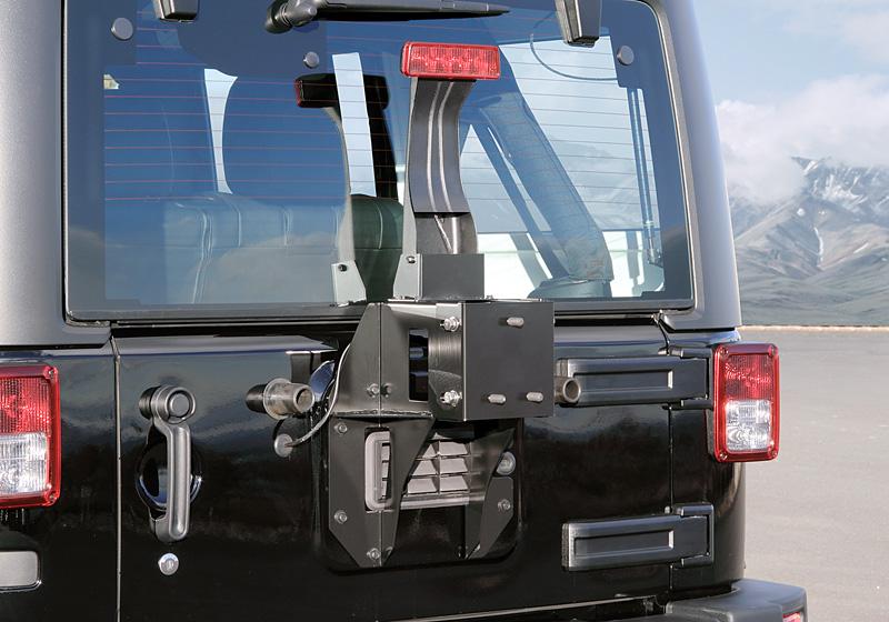 JAOS スペアタイヤブラケット JAOS リヤバンパーカバー装着車用
