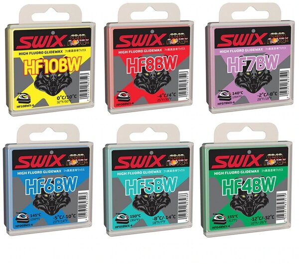 新品未使用】SWIX HF4BW ワックス 40g ② 新品未使用】SWIX HF4BW