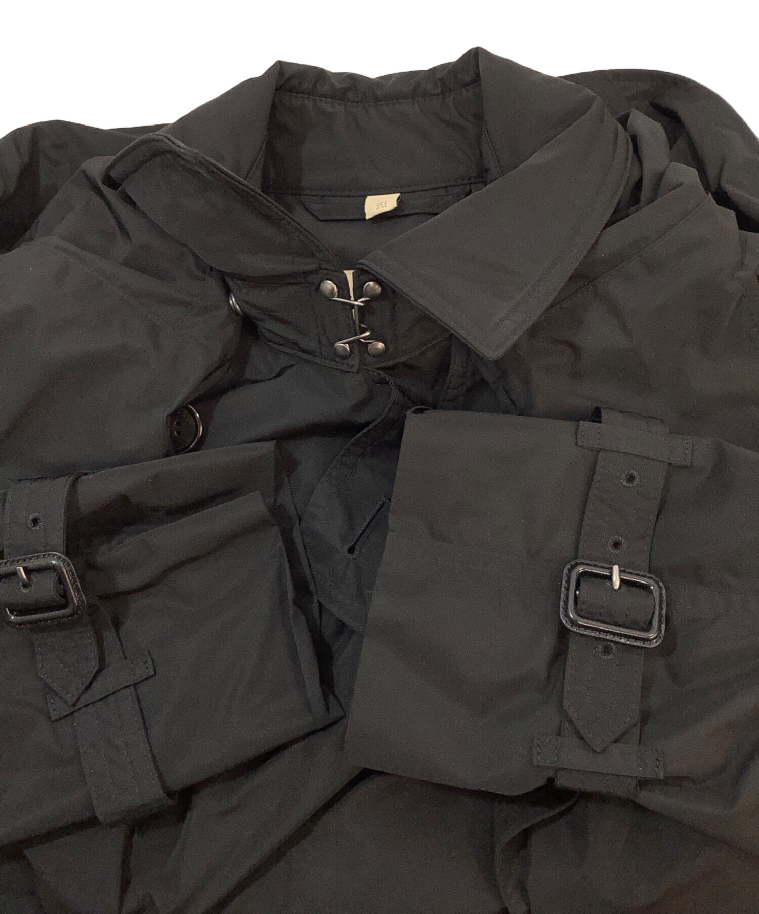 中古・古着通販】BURBERRY (バーバリー) トレンチコート ブラック