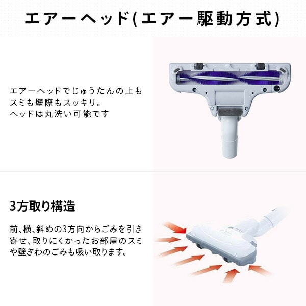 紙パック式掃除機 キャニスター式 CV-V500(P) 日立 | 山善ビズコム