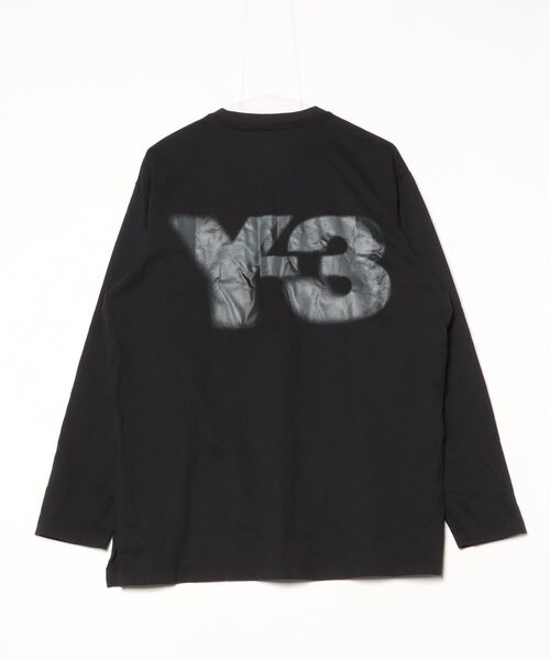 Y-3 「Y-3」 長袖Tシャツ LARGE ブラック メンズ : ZOZOTOWN Yahoo!店
