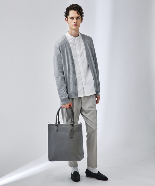 ABAHOUSE（アバハウス） トートバッグ 「WEB別注」シボレザー 縦型