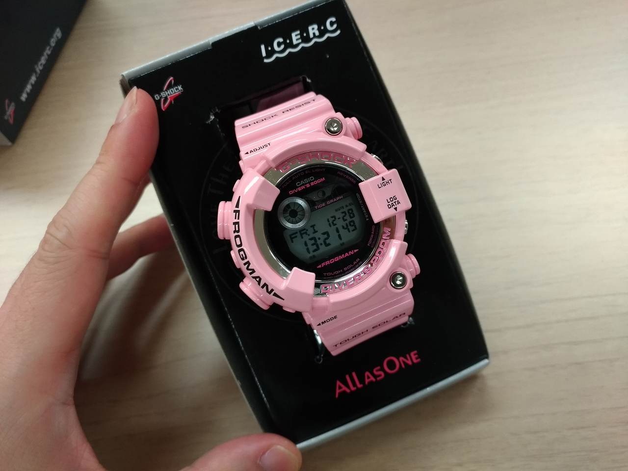 レビュー】CASIO G-SHOCK GF-8250K-4JR 2014年 ピンク色のフロッグマン