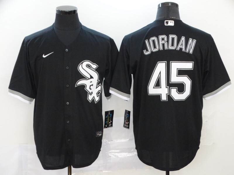CHICAGO WHITE SOCKS MICHAEL JORDAN BASEBALL JERSEY XL | eBay