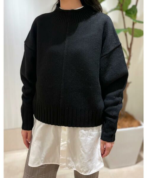 セール】 ラムカシミヤ ビルドネックプルオーバー （ニット・セーター