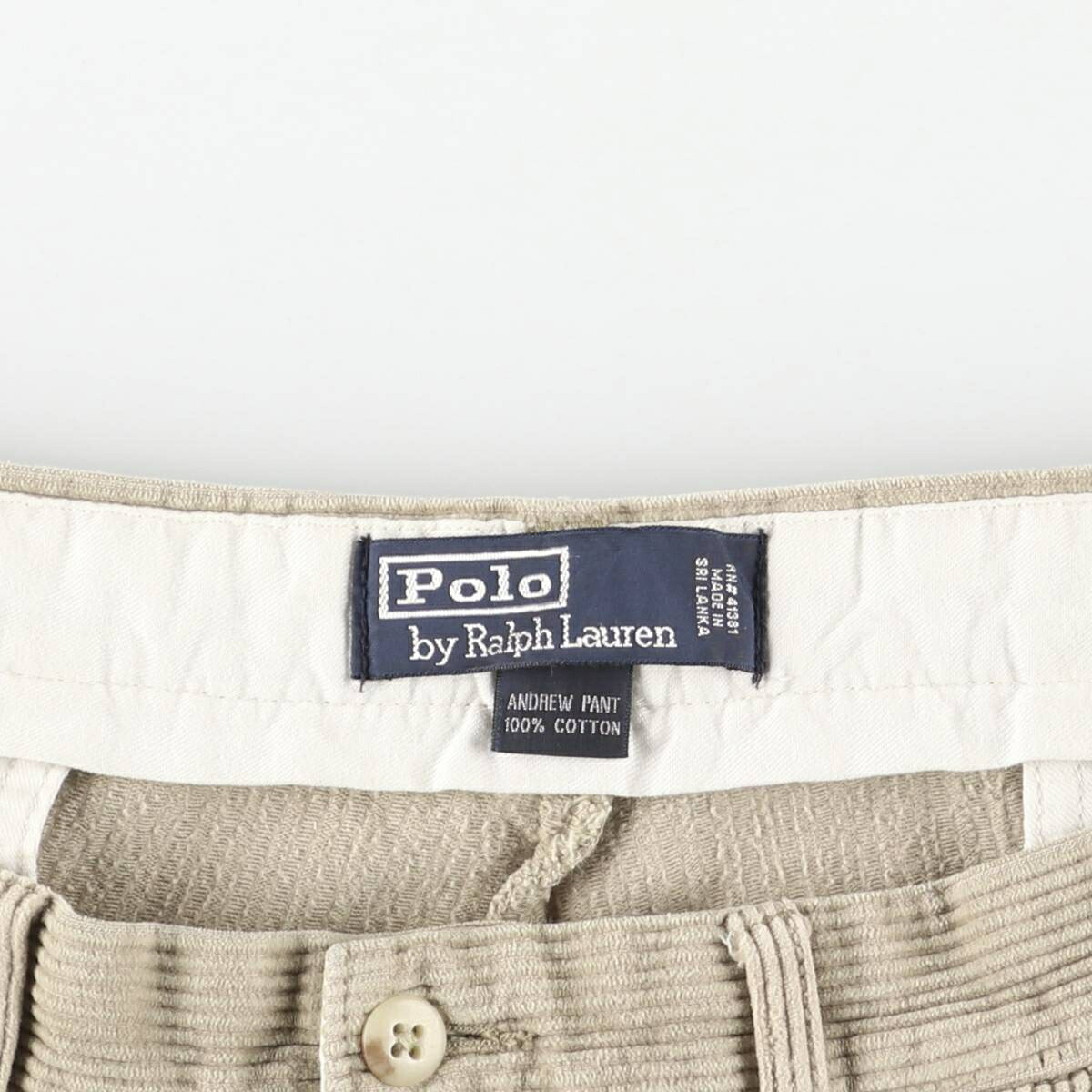 古着 ラルフローレン Ralph Lauren POLO by Ralph Lauren ANDREW PANT