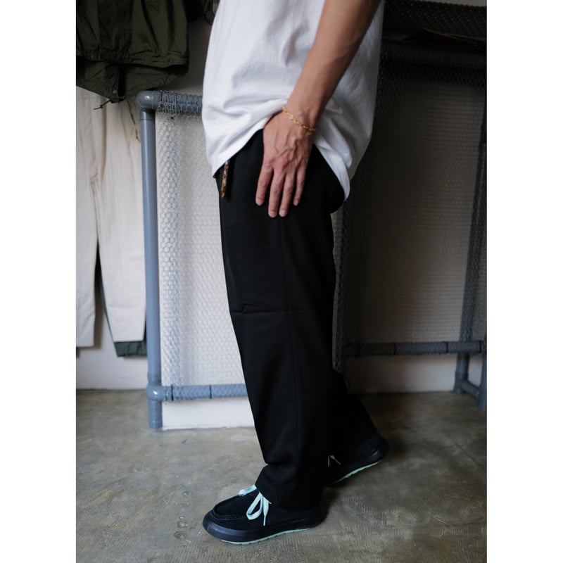 anytee classics] Officer Pants_Black Gabardine