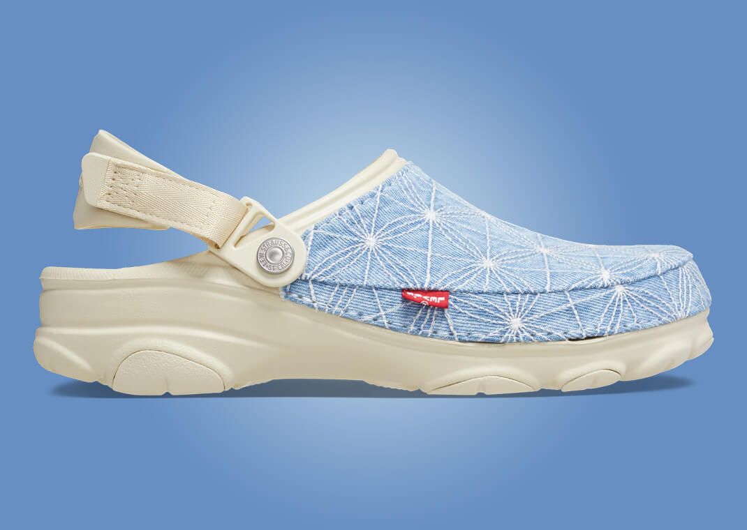 The Levi's x Crocs All-Terrain Clog Releases September 22