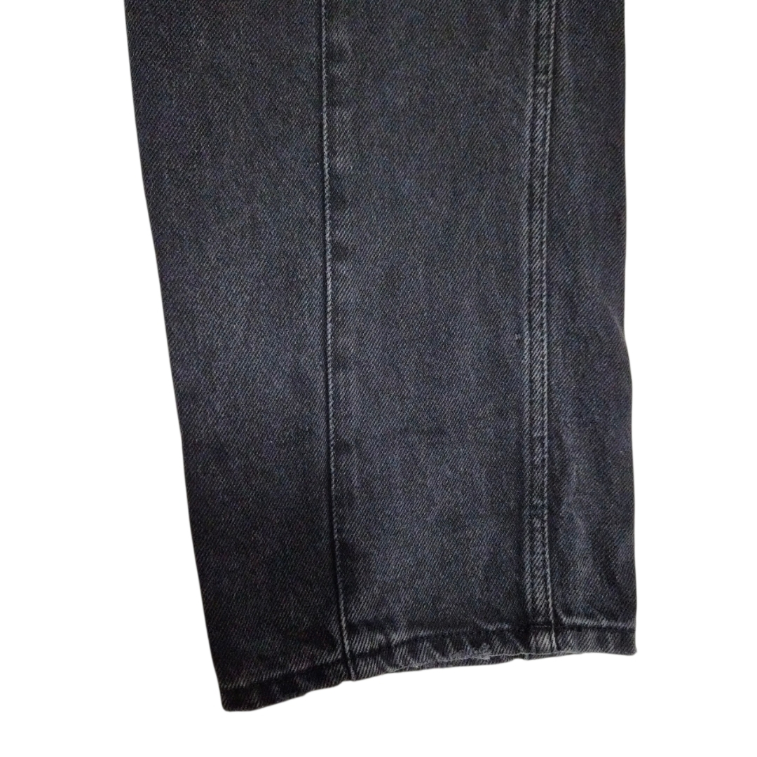 ZARA - ZARA ブラックデニムオールインワン ジャンプスーツ つなぎ Мの