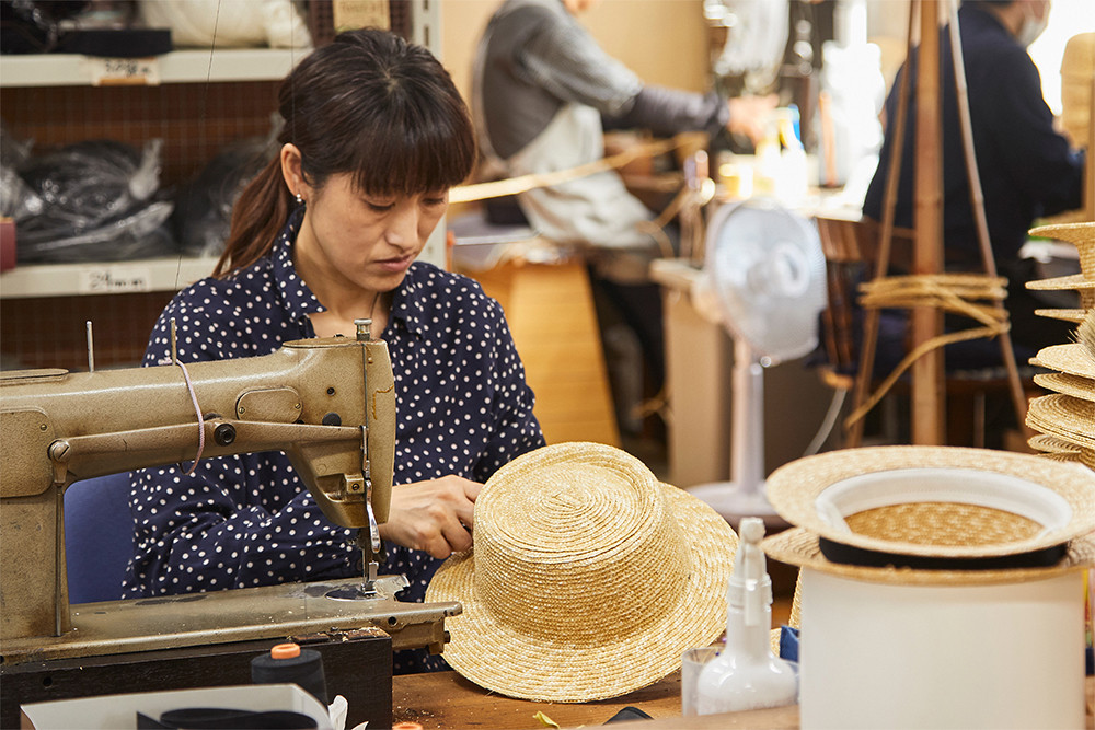 埼玉県春日部市の伝統工芸品 田中帽子店の「麦わら帽子」特集