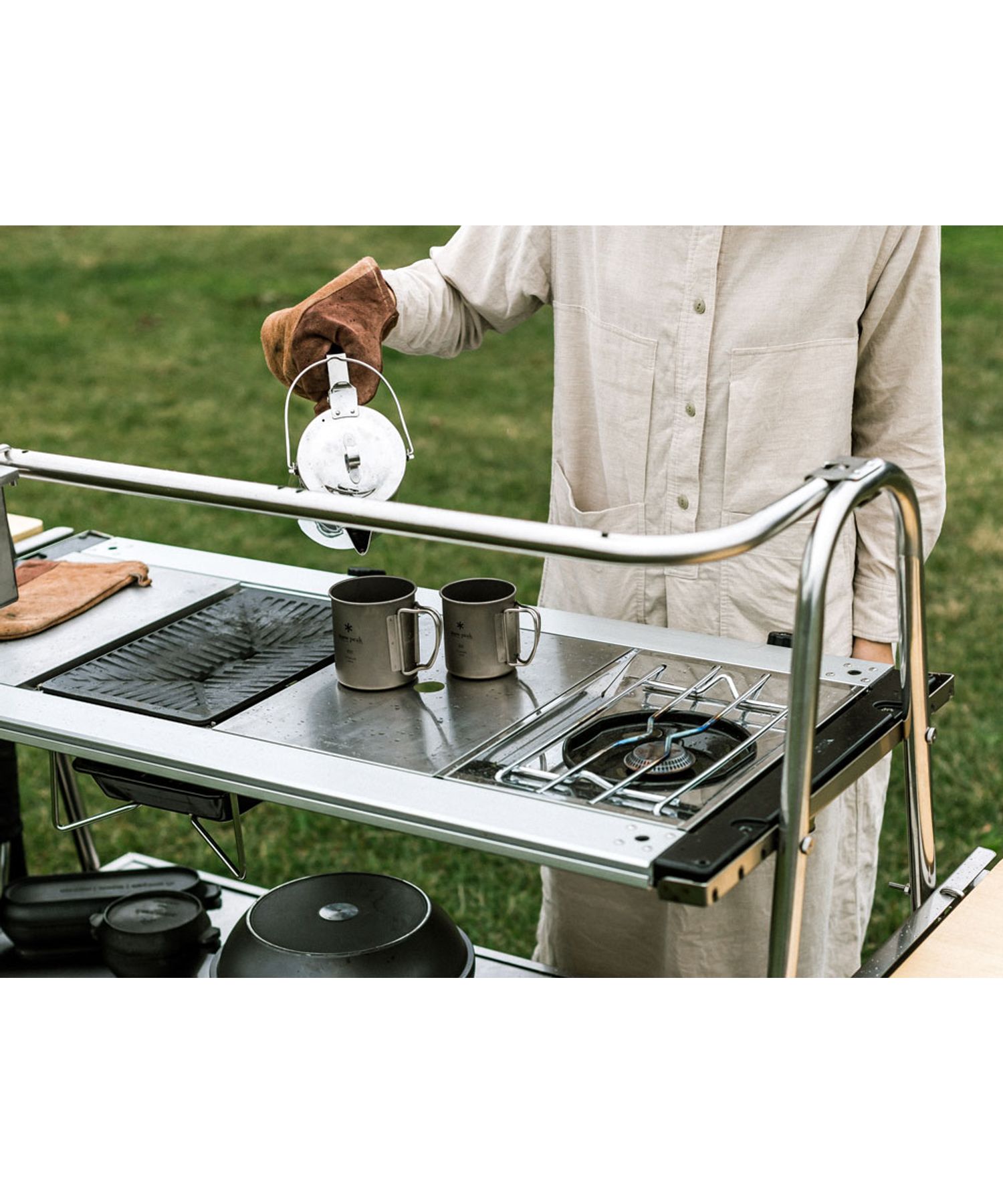 IGTコネクション付きpeak ステンレスキッチンテーブル 12/7まで IGT