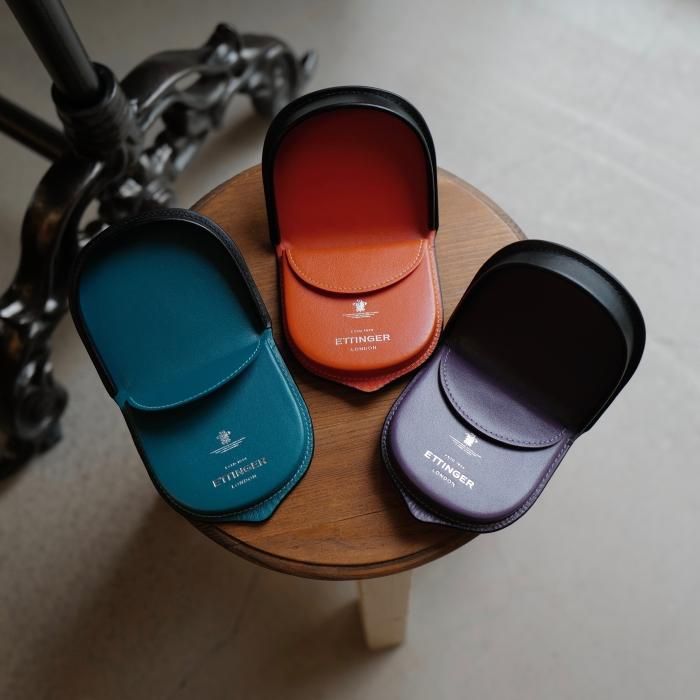 ETTINGER】SMALL TRAY PURSE スターリングシリーズ馬蹄型コインケース