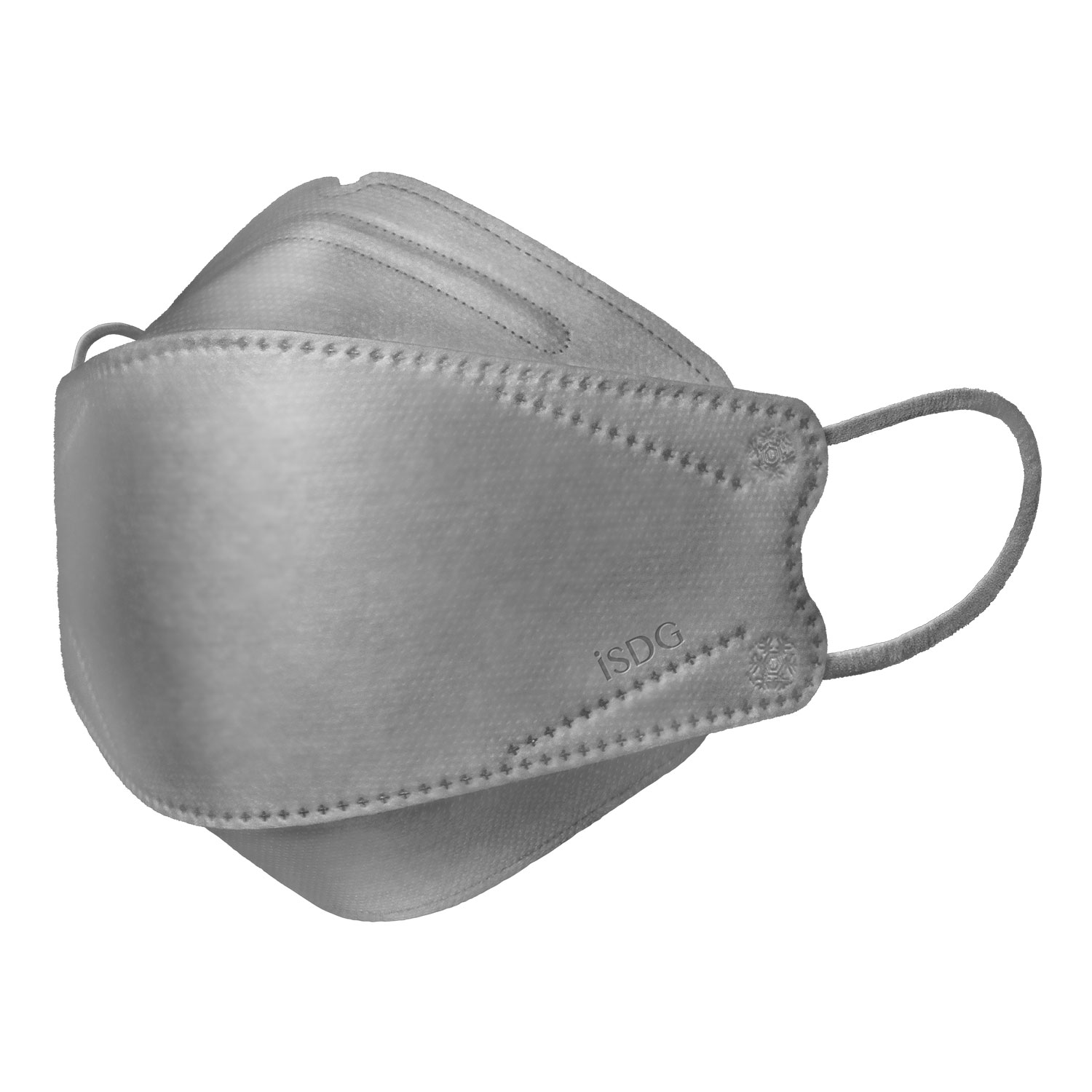 KUCHIRAKU MASK(グレー) 30枚入 | ISDG 医食同源ドットコム