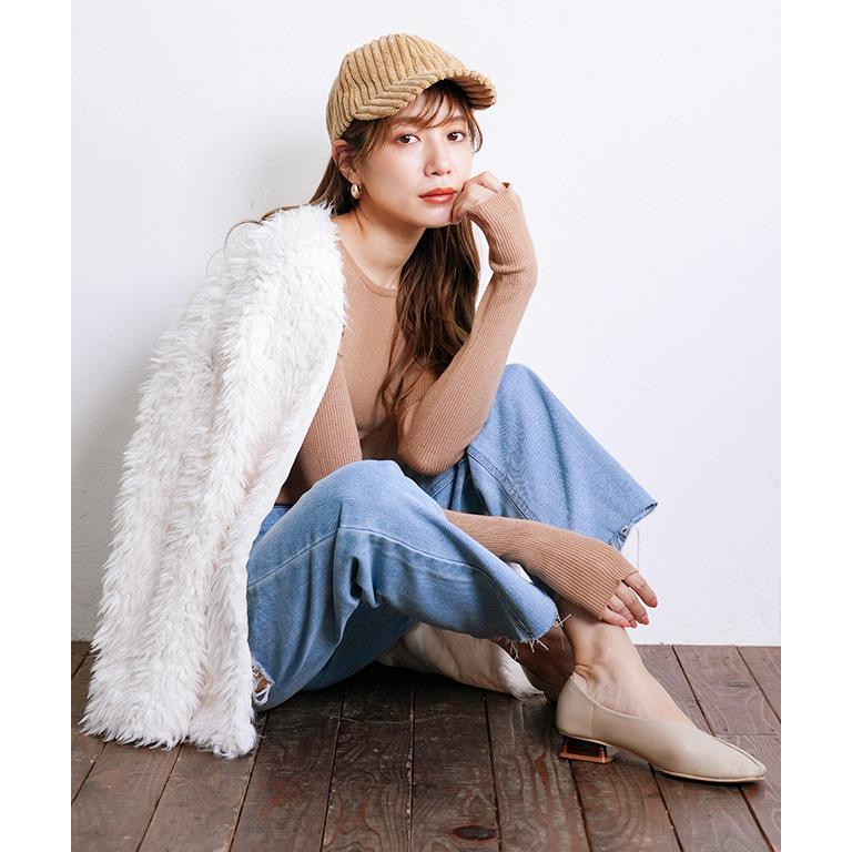 最終価格 フェイクボア カーディガン レディース 秋 冬 フェイクファー