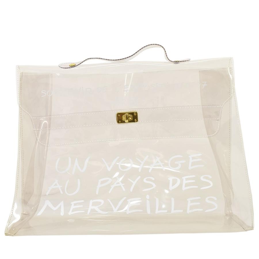 HERMES（エルメス） HERMES 1997年限定 ビニールケリー クリアバッグ
