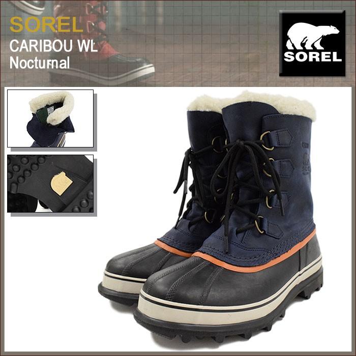SOREL（ソレル） ブーツ メンズ 男性用 カリブー ウール Nocturnal