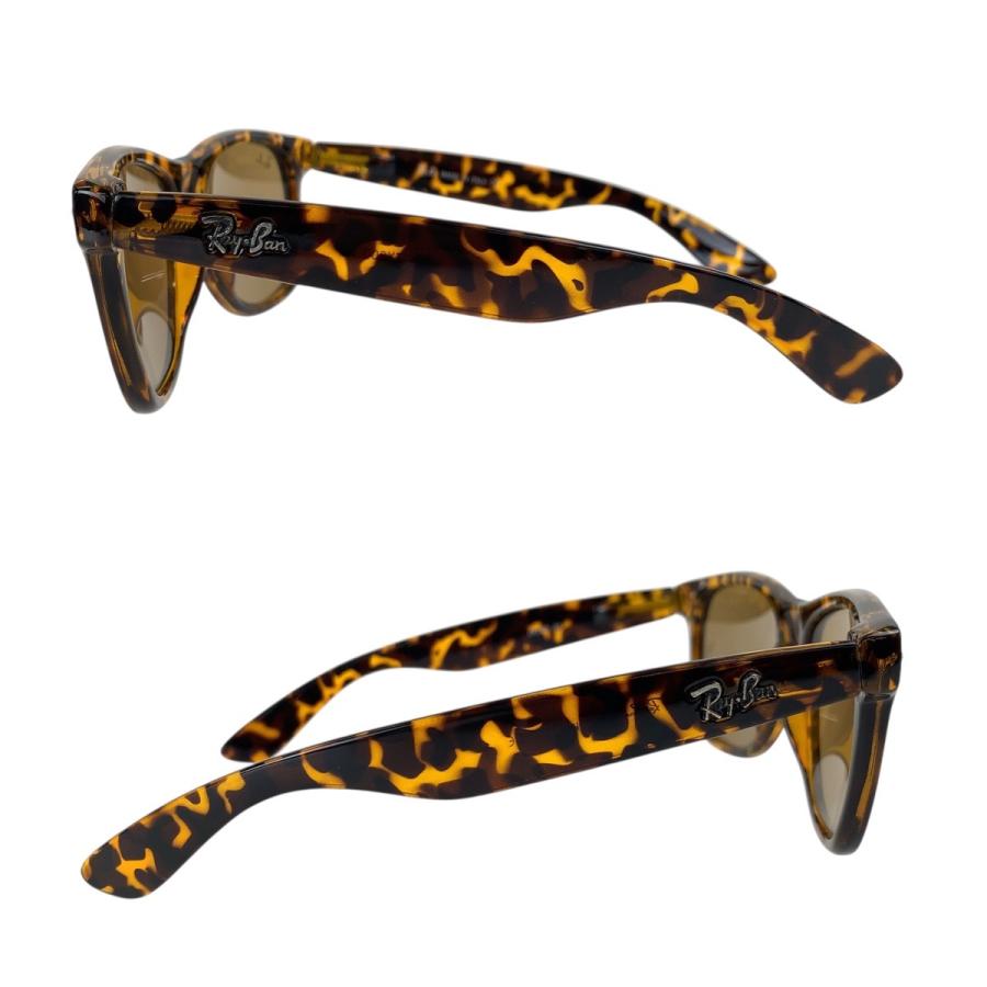 Ray-Ban（レイバン） 美品 マーブル柄 ウェイファーラー ブラウン
