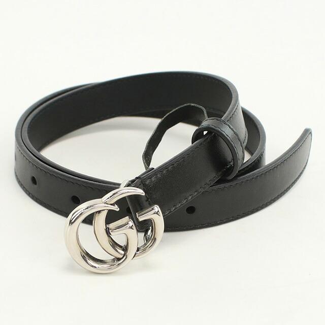 GUCCI（グッチ） 中古 ベルト レディース ブランド ダブルG スリム