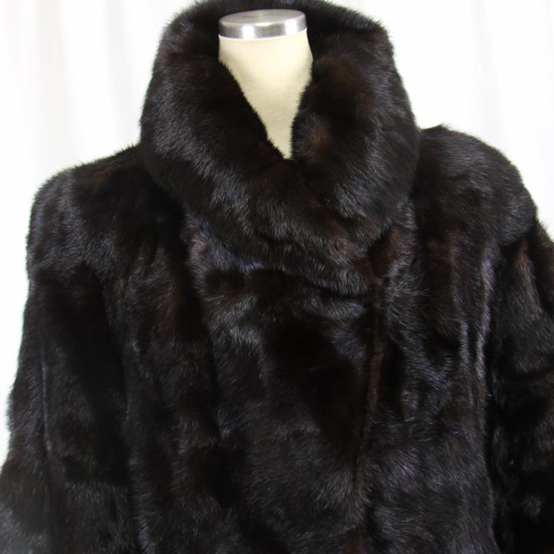 毛皮/ミンク/ミンクファー/ロングコート/リアルファー レディース