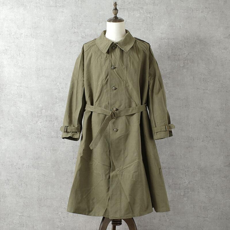 フランス軍 M-35 モーターサイクルコート デッドストック JC005UN WW2