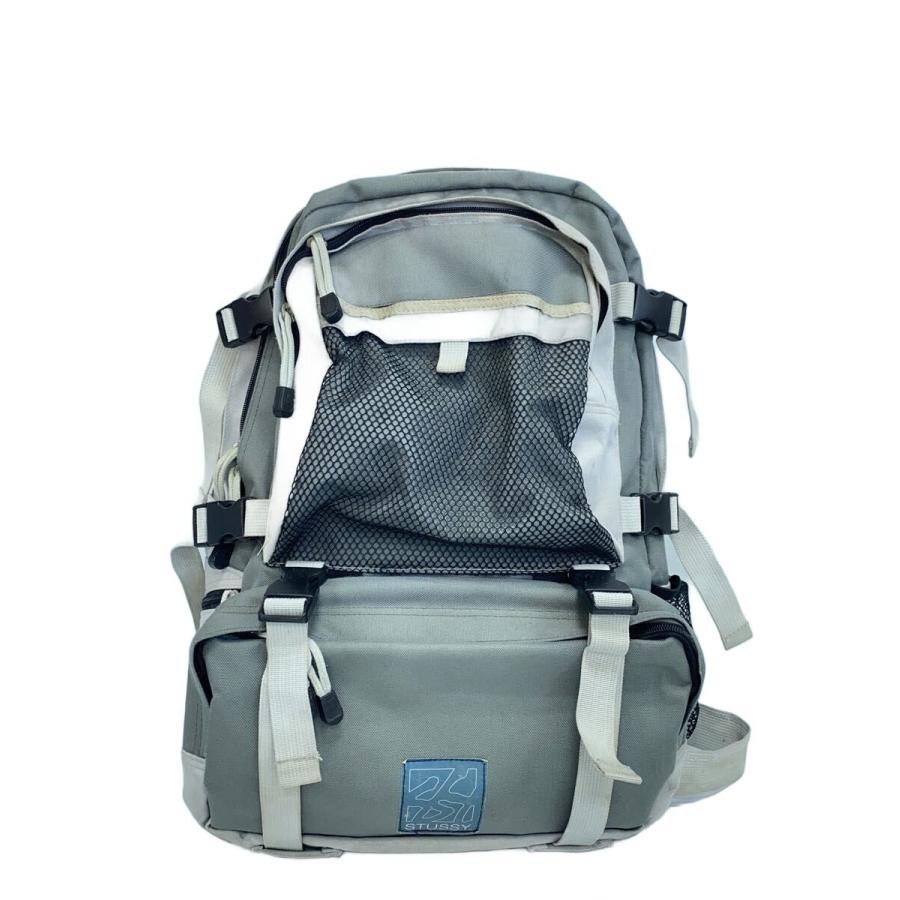 STUSSY◇90s/old stussy/リュック/--/GRY : セカンドストリートYahoo