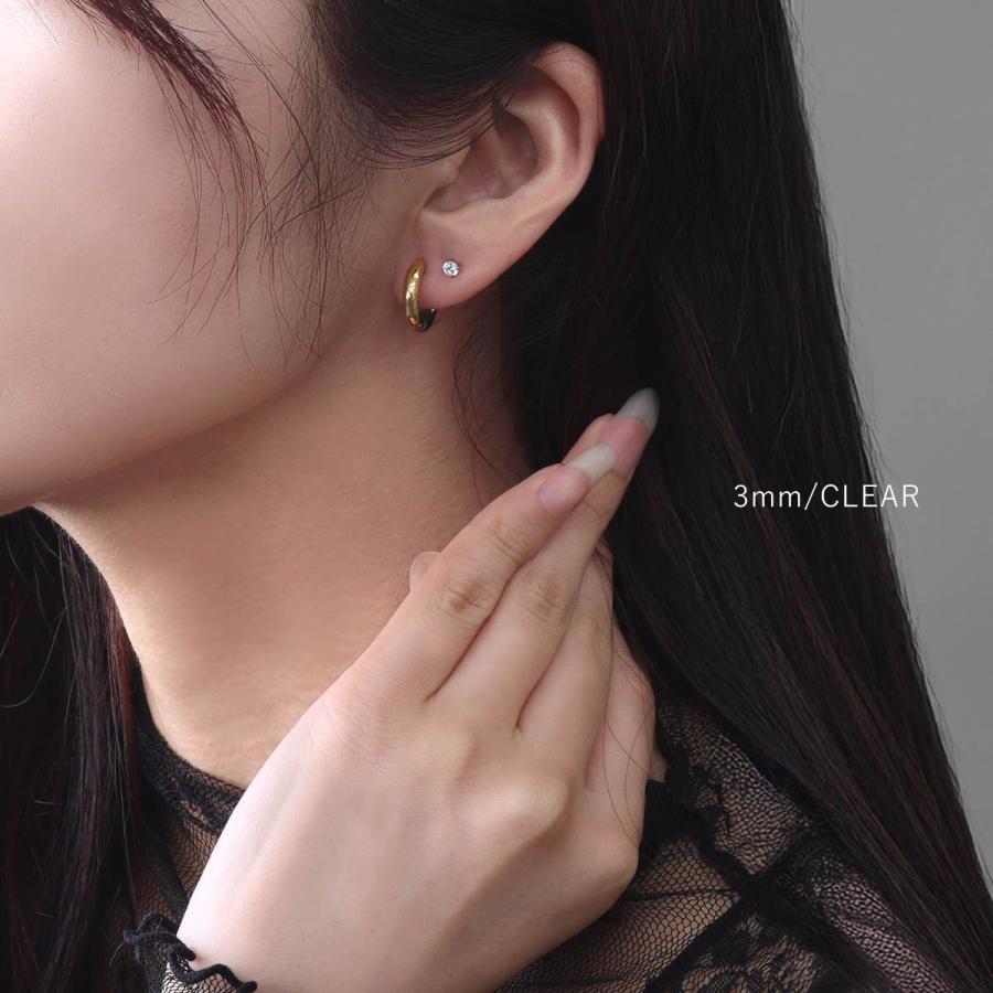 ROQUE（ロキ） ボディピアス 20G 16G 14G リバーシブルジュエル