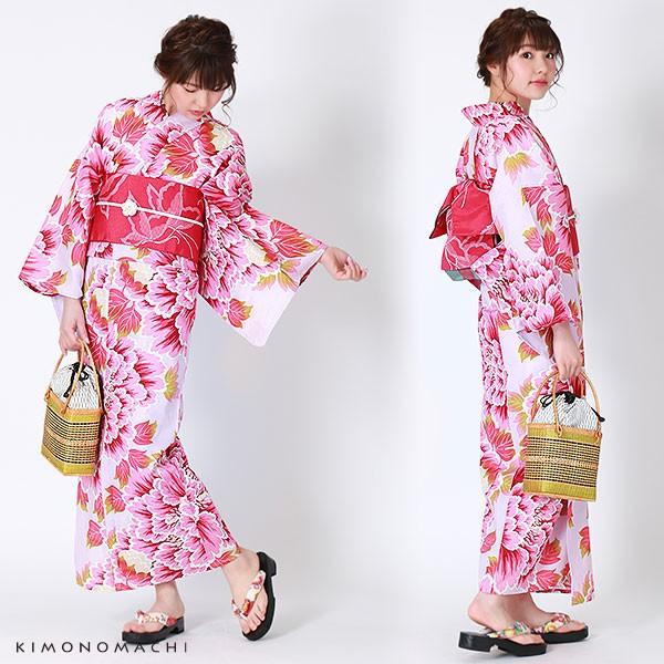 紫×市松×紅葉×牡丹 京都呉服店高級浴衣♡ 2571-1_m1.jpg