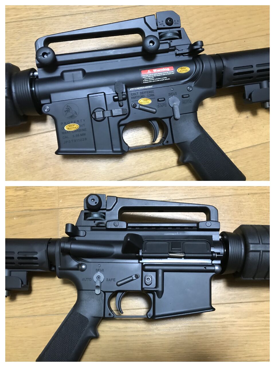 エアガンレビュー】S&T M4A1 GBB（1） : Bravo1は自重で落下します