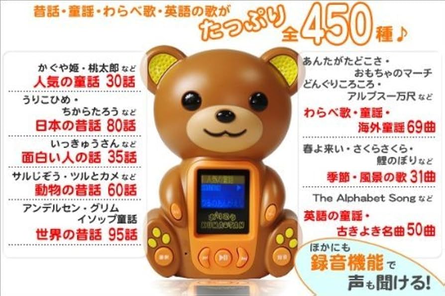 Amazon.co.jp: おりこうKUMA-TAN （クマタン）450種類のお話を収録した