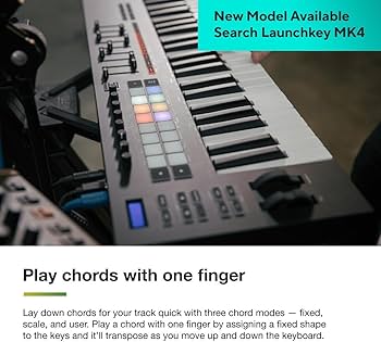 Amazon | novation LAUNCHKEY 61 MK3 MIDIキーボード コントローラー