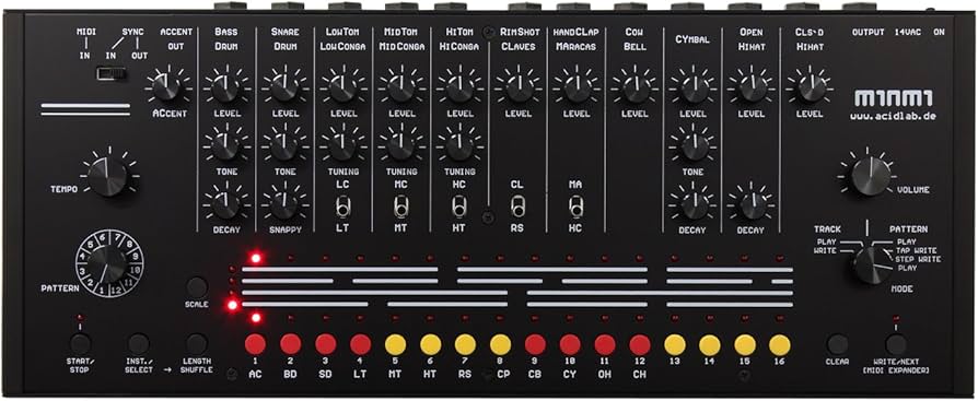 Amazon.co.jp: Acidlab アナログドラムマシン Miami : 楽器・音響機器