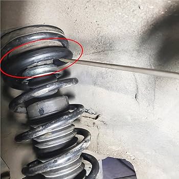 Amazon.co.jp: 4X コイルスプリング ゴムスリーブ 車 自動車 フロント