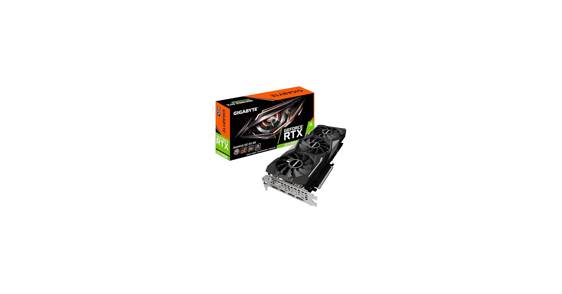 Amazon.com: GIGABYTE GV-N207SGAMING OC-8GD GeForce RTX 2070 Super