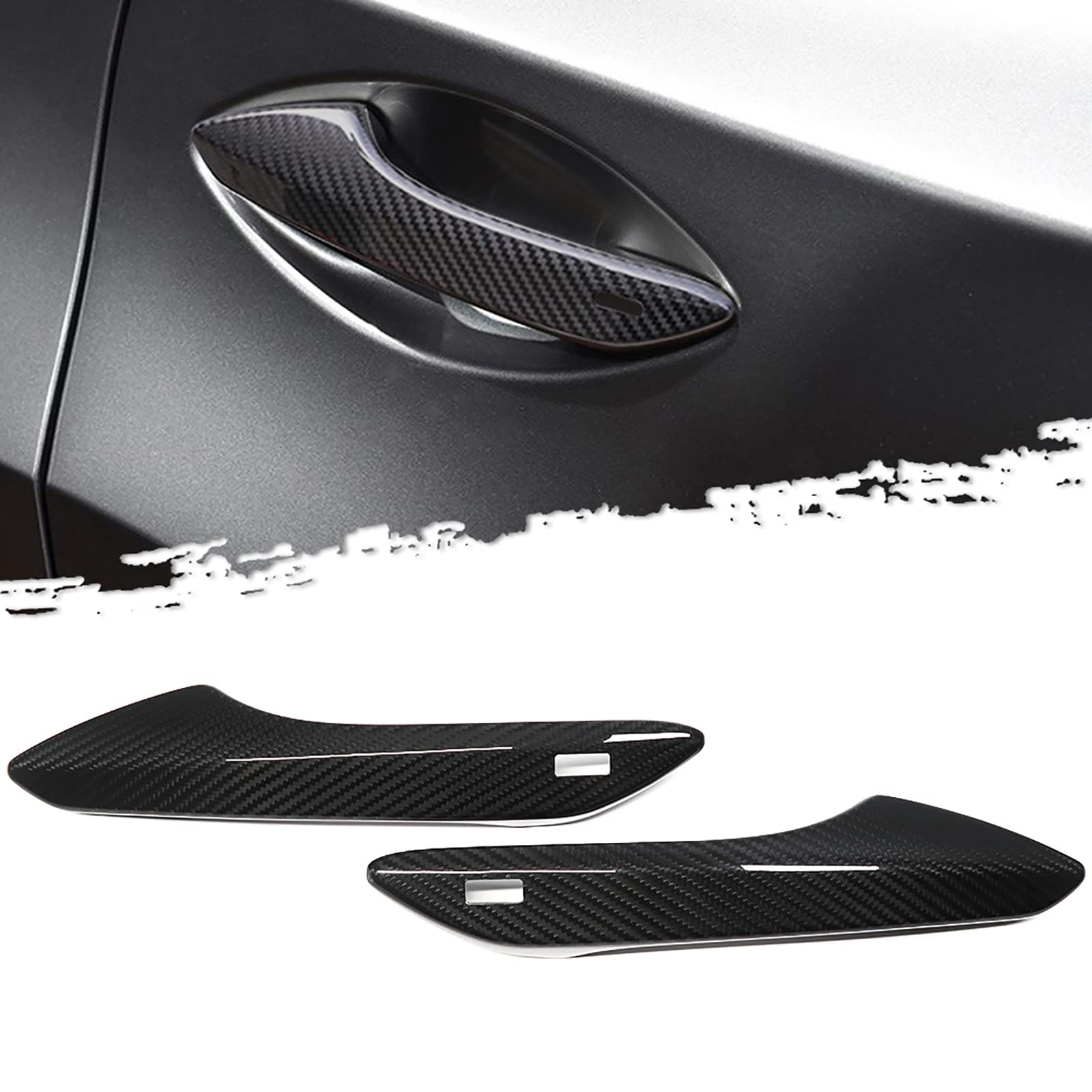 Amazon.co.jp: Yipmotiv 車のドアハンドルカバー レクサス RC300 RC350