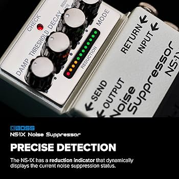 Amazon.com: BOSS NS-1X Noise Suppressor | Next-Generation Noise
