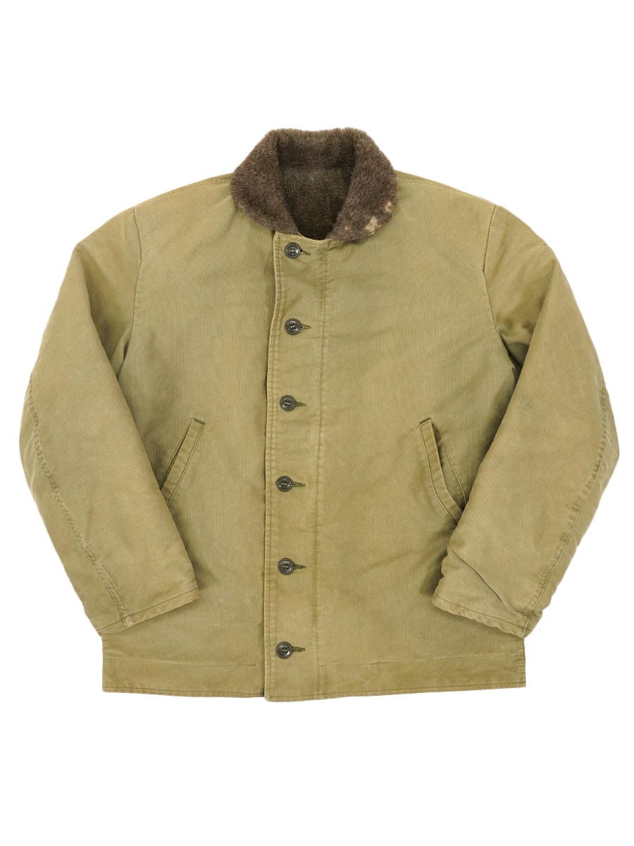 40's～ U.S.NAVY N-1 デッキジャケット 表記(42) AS IS | すべての商品