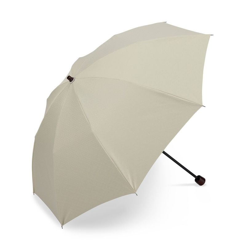 レディース晴雨兼用傘】一級遮光 花菱-折りたたみ-薄かすみ｜トンボ