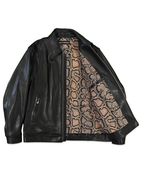 SINGLE RIDERS LEATHER JACKET (TYPE-2)【2 Colors Available】｜WACKO