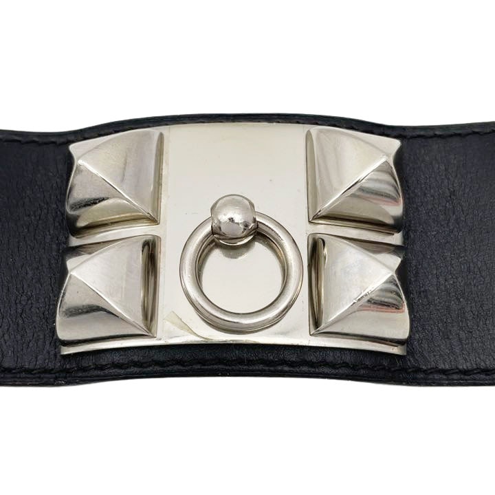 HERMES エルメス レザーブレスレット コリエドシアン Lサイズ ボックス